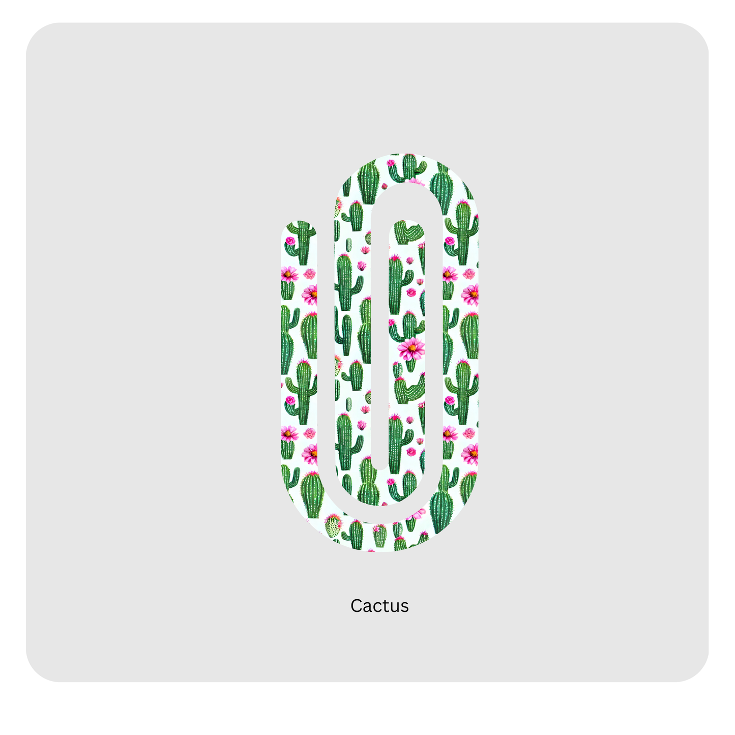 Cactus paperclip