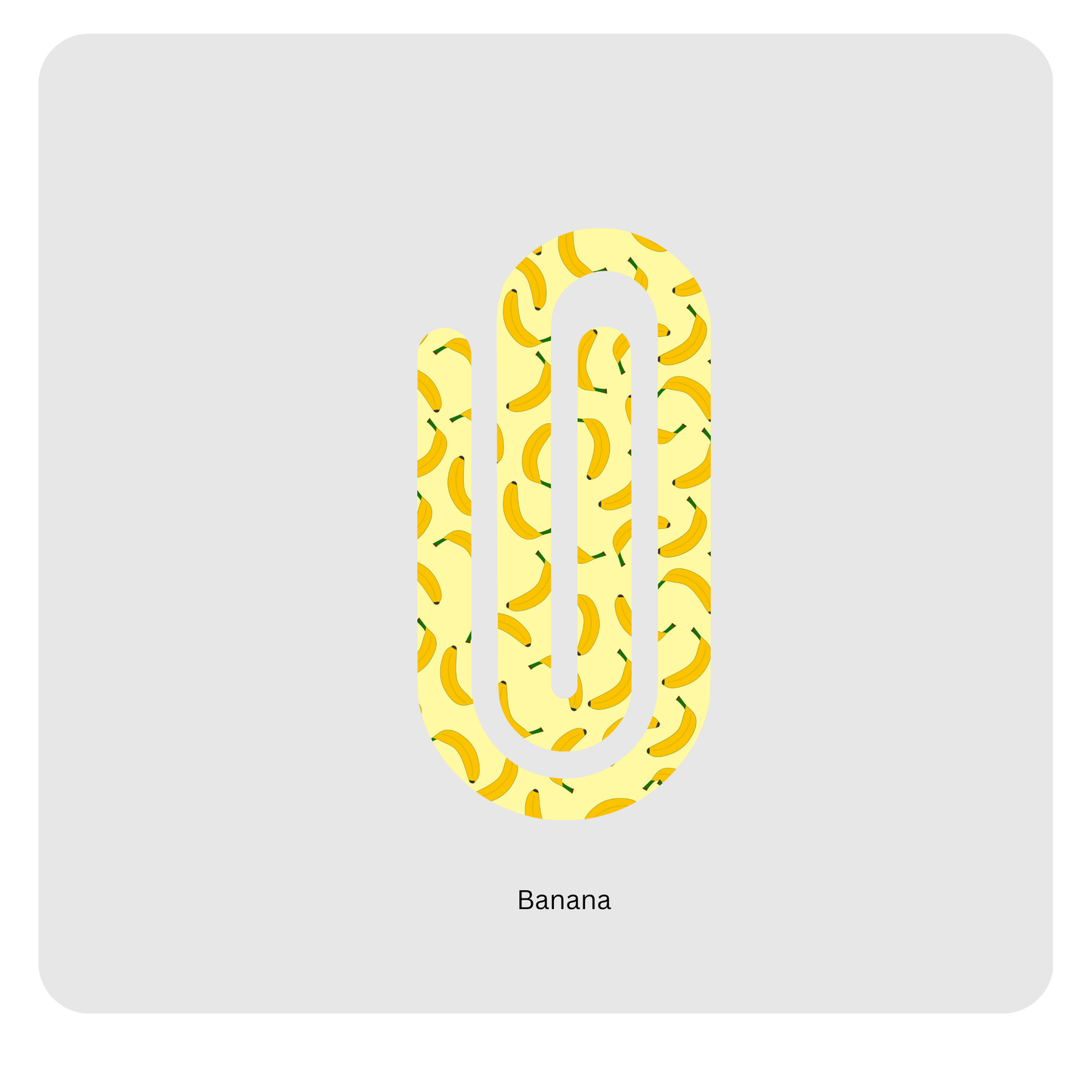 Banana paperclip