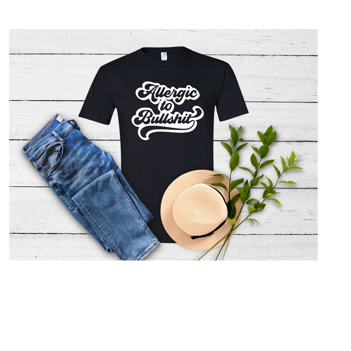 Allergic to Bullshit - tee