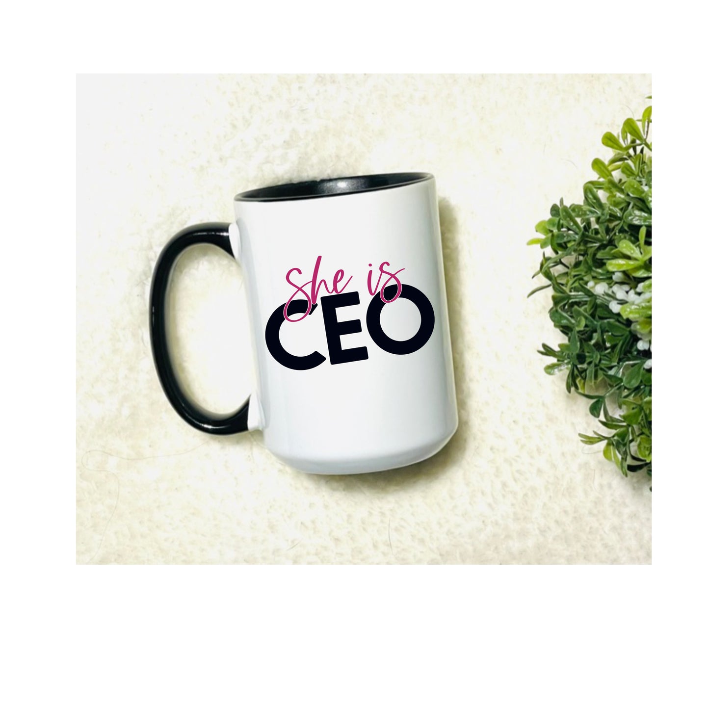She Is CEO - Mug