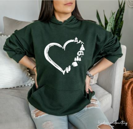 A Love For Camping Hoodie