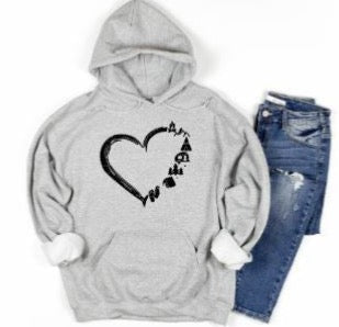 A Love For Camping Hoodie