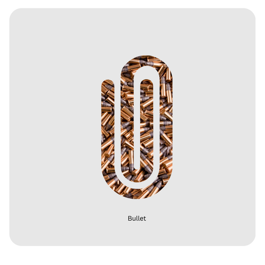 Bullet paperclip