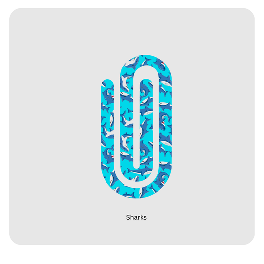 Shark paperclip